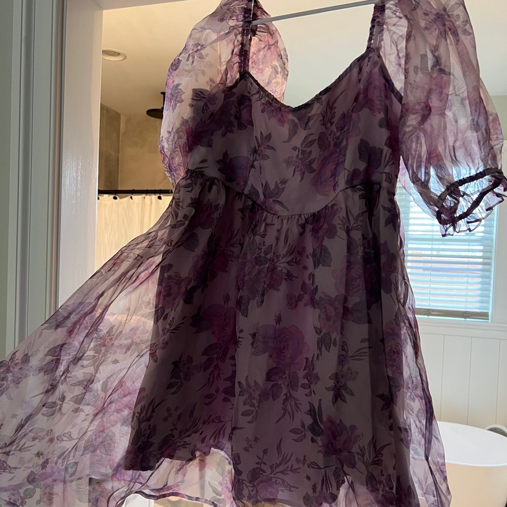 Baby doll floral dress